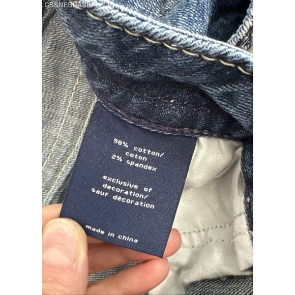 Vigoss Blue Vigoss Heritage Fit Capri Jeans -‎ Size S7/8 L 25 - Picture 9 of 10